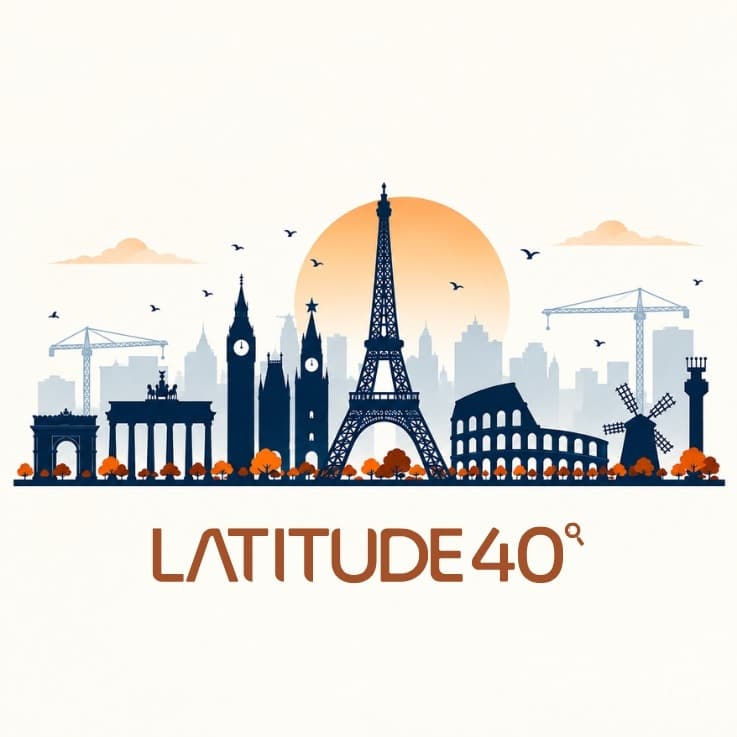 Identidade visual do projeto Latitude 40º